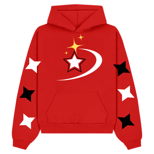 0seven Red Hoodie